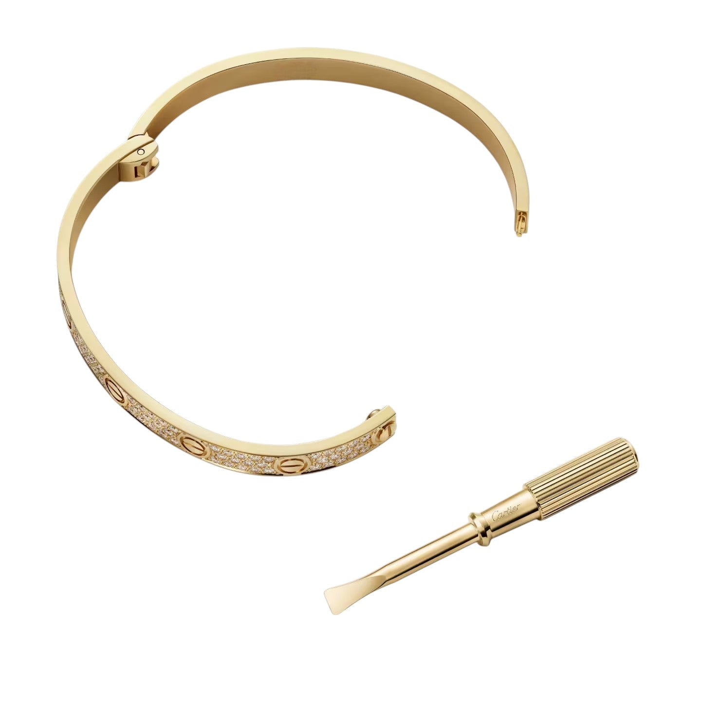 [Limara]CLASSIC 6.1MM LOVE BANGLE - FULL PAVÉ