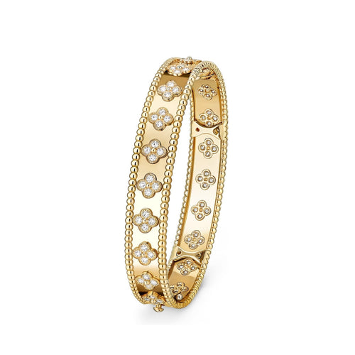 [Limara]KALEIDOSCOPE RADIANCE WIDE BANGLE BRACELET