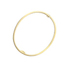 [Limara]CLASSIC 6.1MM LOVE SINGLE-SCREW CLOSURE BANGLE - 4-DIAMOND