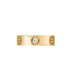 [Limara]LOVE 5.5MM 3 DIAMONDS RING