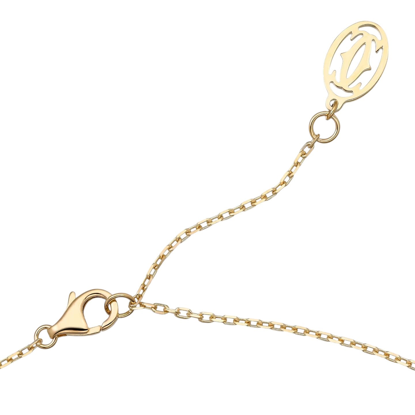 [Limara]LOVE SCREW PENDANT SINGLE DIAMOND NECKLACE