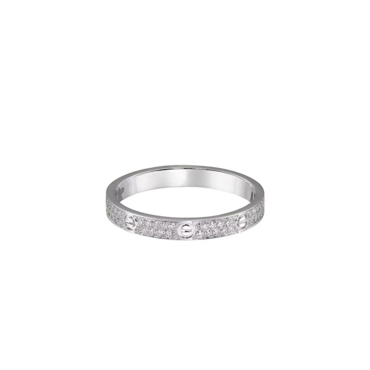 [Limara]LOVE 2.6MM PAVÉ DIAMOND RING