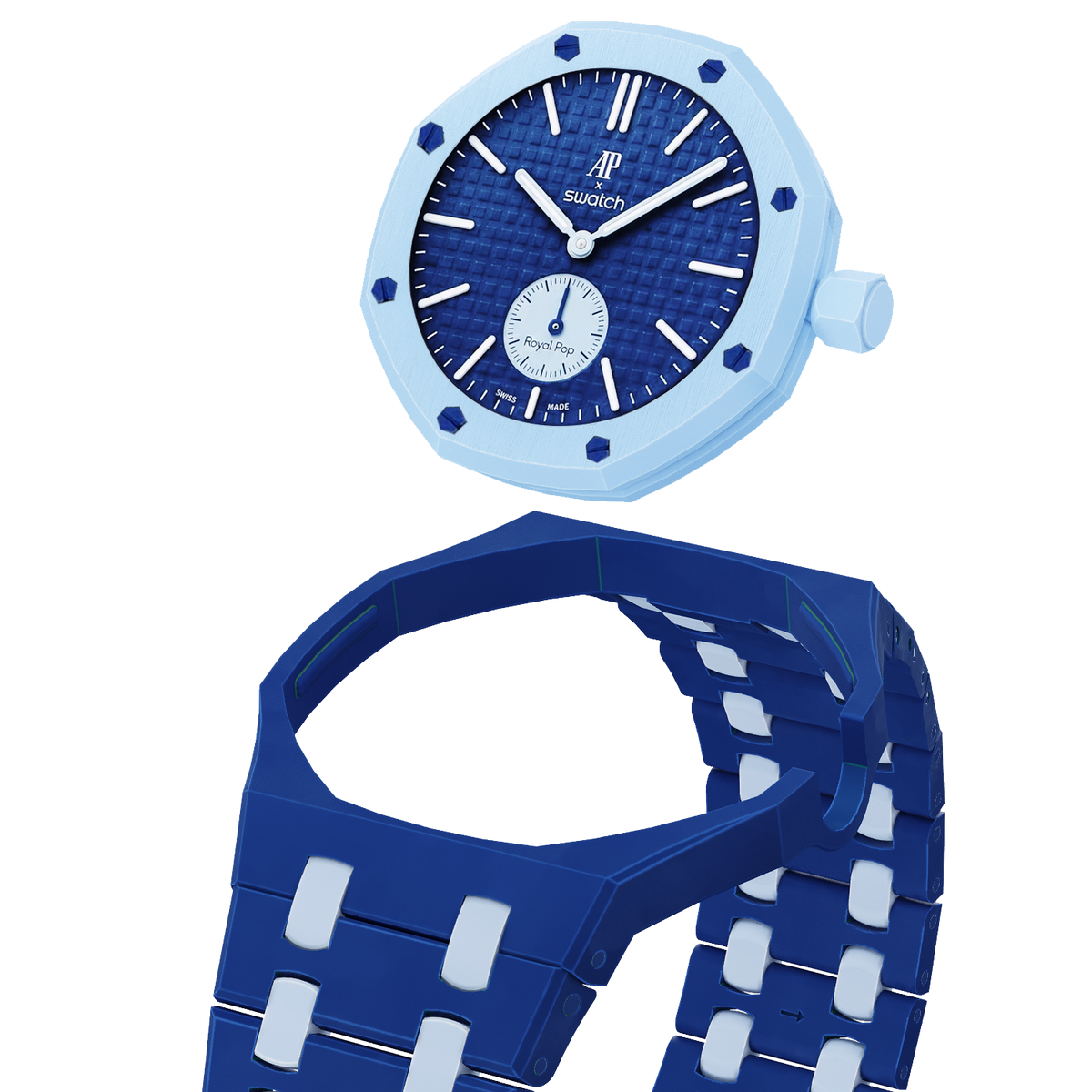 [Limara]Royal Oak Pop Exclusive Bioceramic Case & Bioceramic Strap Mix Color