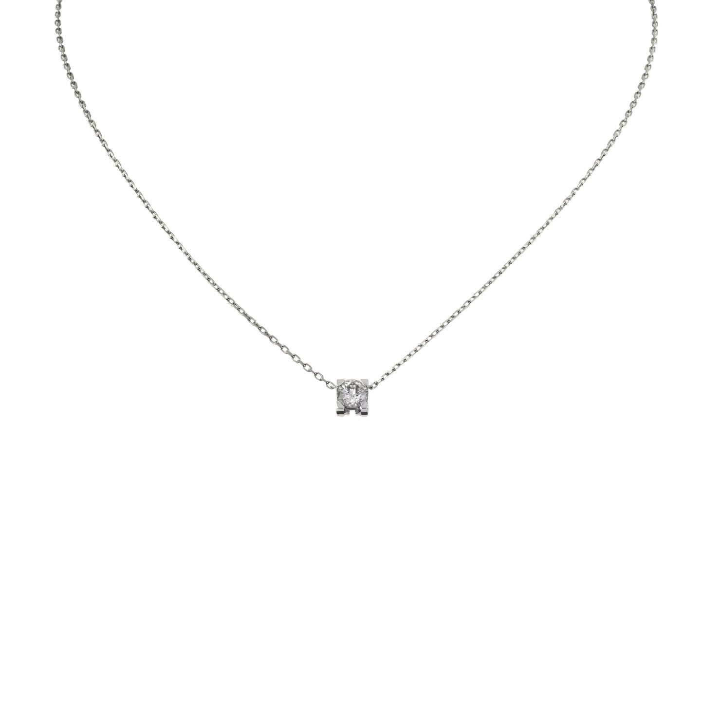 [Limara]C DE PENDANT DIAMOND NECKLACE