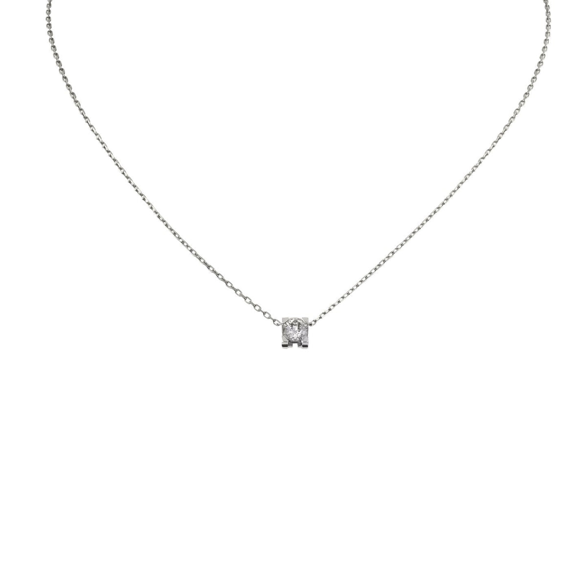 [Limara]C DE PENDANT DIAMOND NECKLACE
