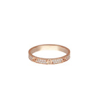 [Limara]LOVE 2.6MM PAVÉ DIAMOND RING