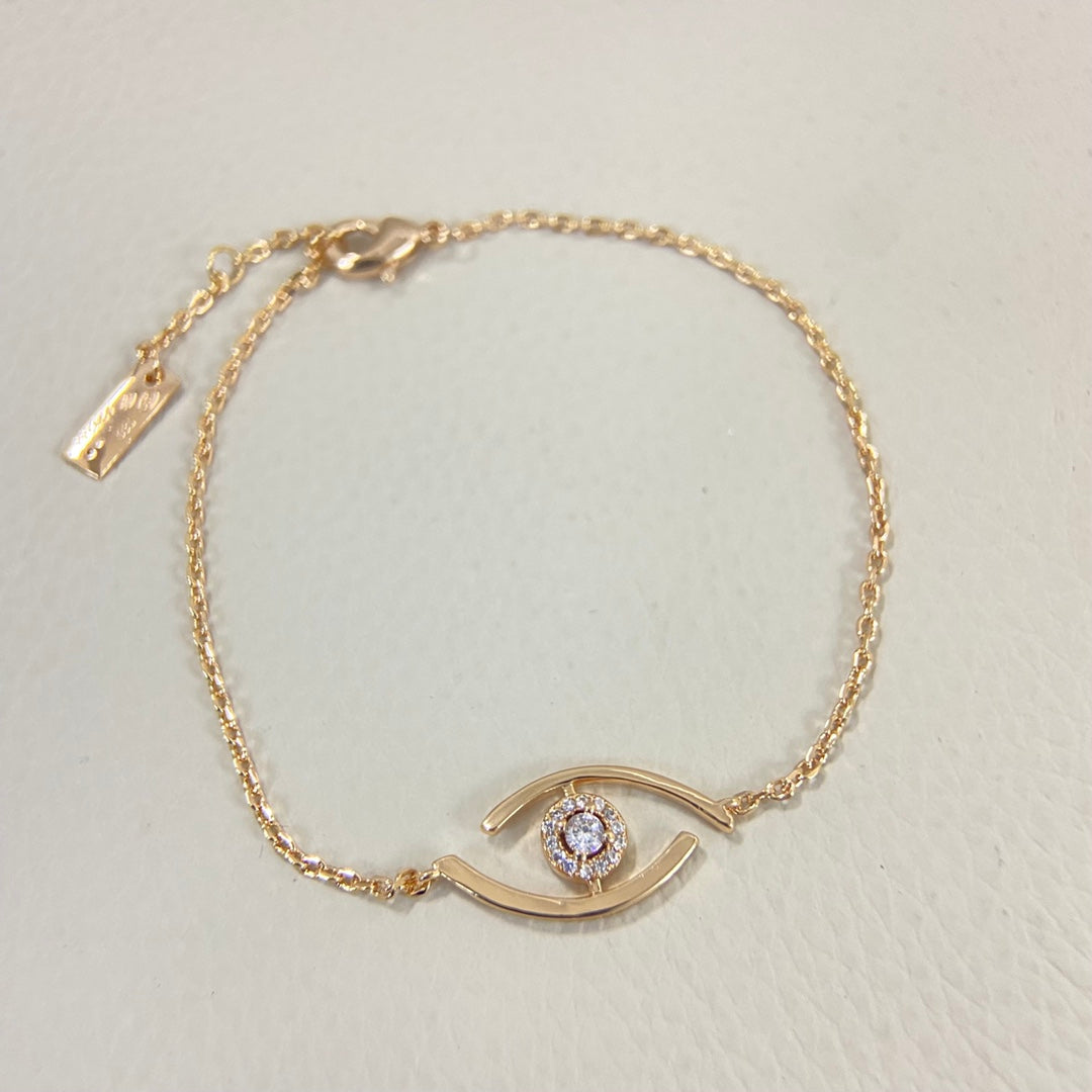 [Limara]LUCKY EYE PAVÉ-SET DIAMOND BRACELET