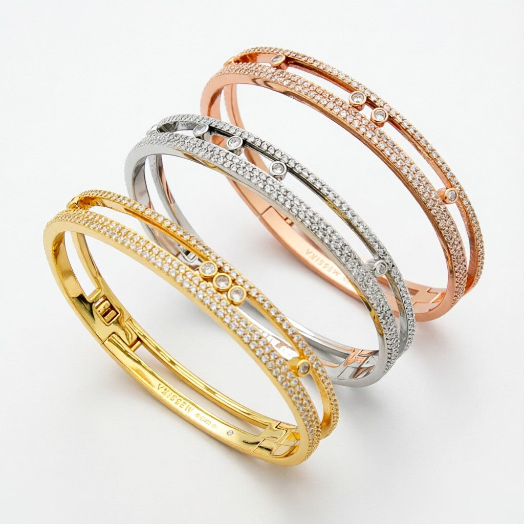 [Limara]Move Romane pavé bangle