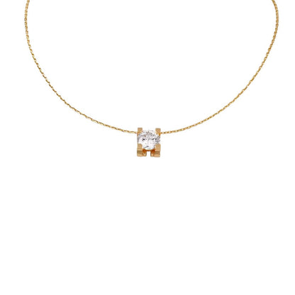 [Limara]C DE PENDANT DIAMOND NECKLACE