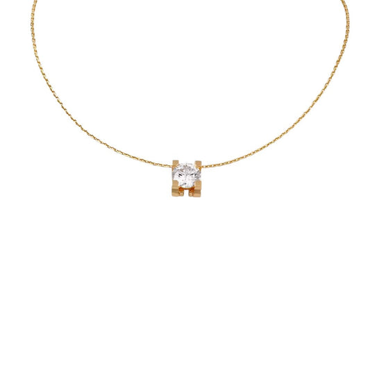 [Limara]C DE PENDANT DIAMOND NECKLACE
