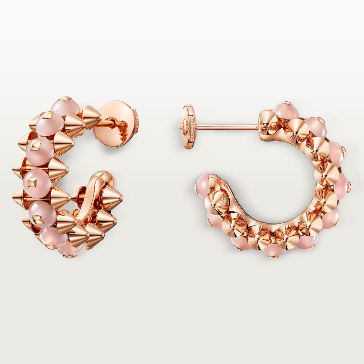 [Limara] CLASH 7.9MM AGATE CHALCEDONY EARRINGS