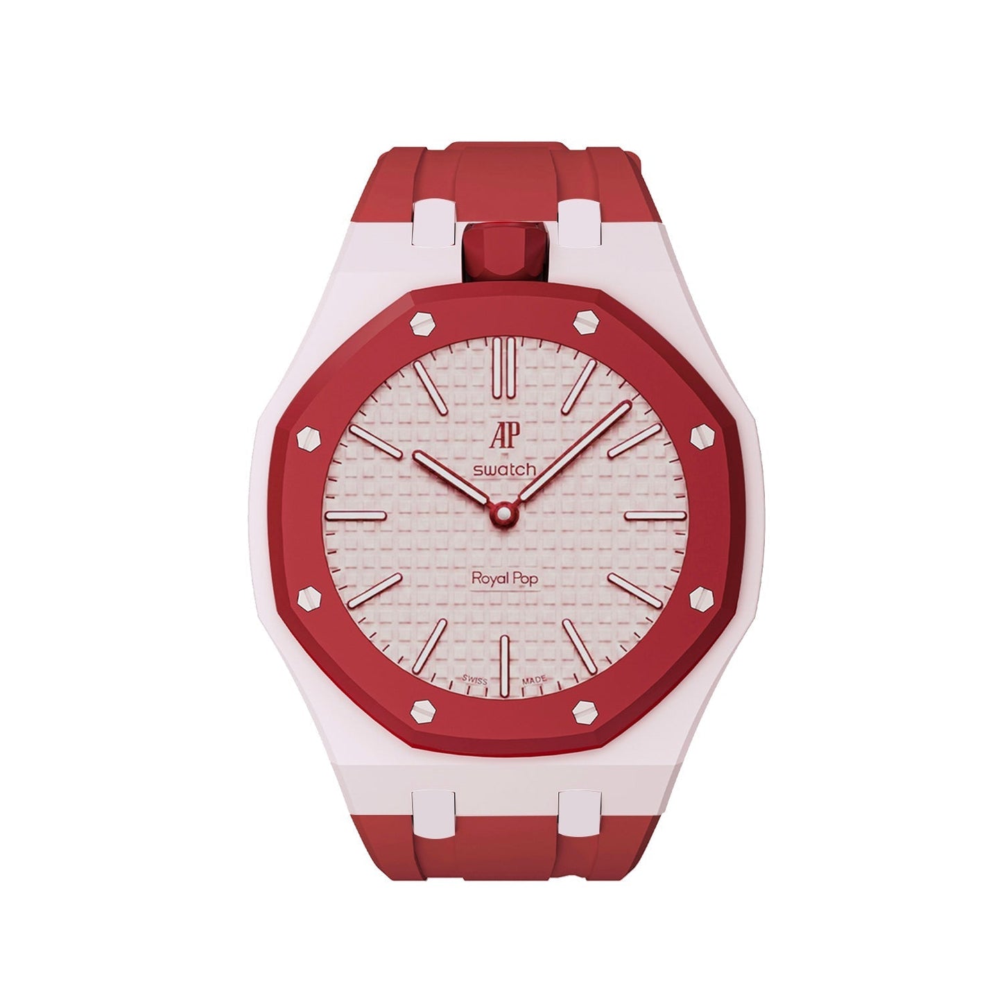 [Limara]Royal Oak Pop Exclusive Bioceramic Case & Silicone Strap Mix Color