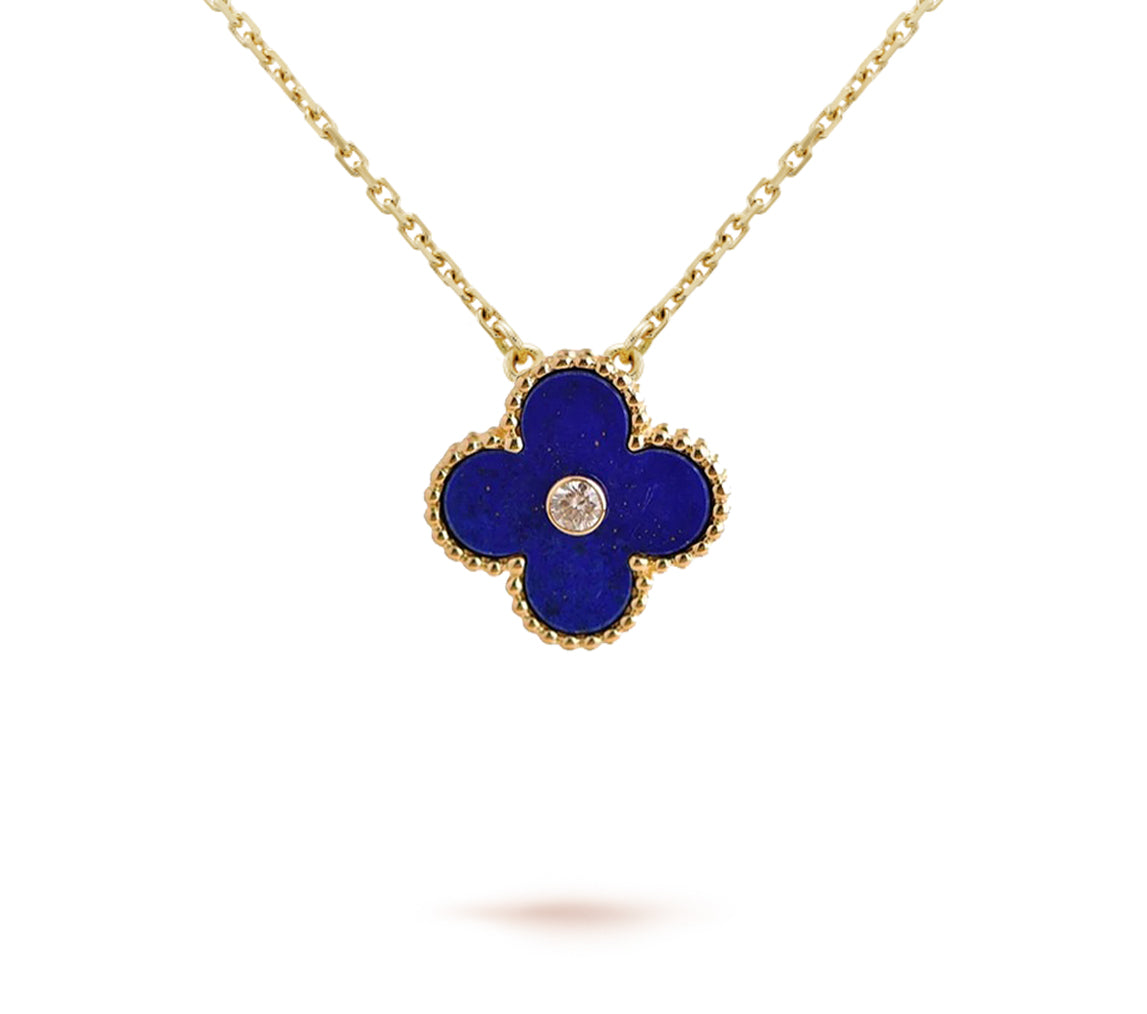 [Limara]LIMITED EDITION CHRISTMAS CLOVER FLOWER NECKLACE - 15MM ANNUAL COLLECTIBLE PENDANT
