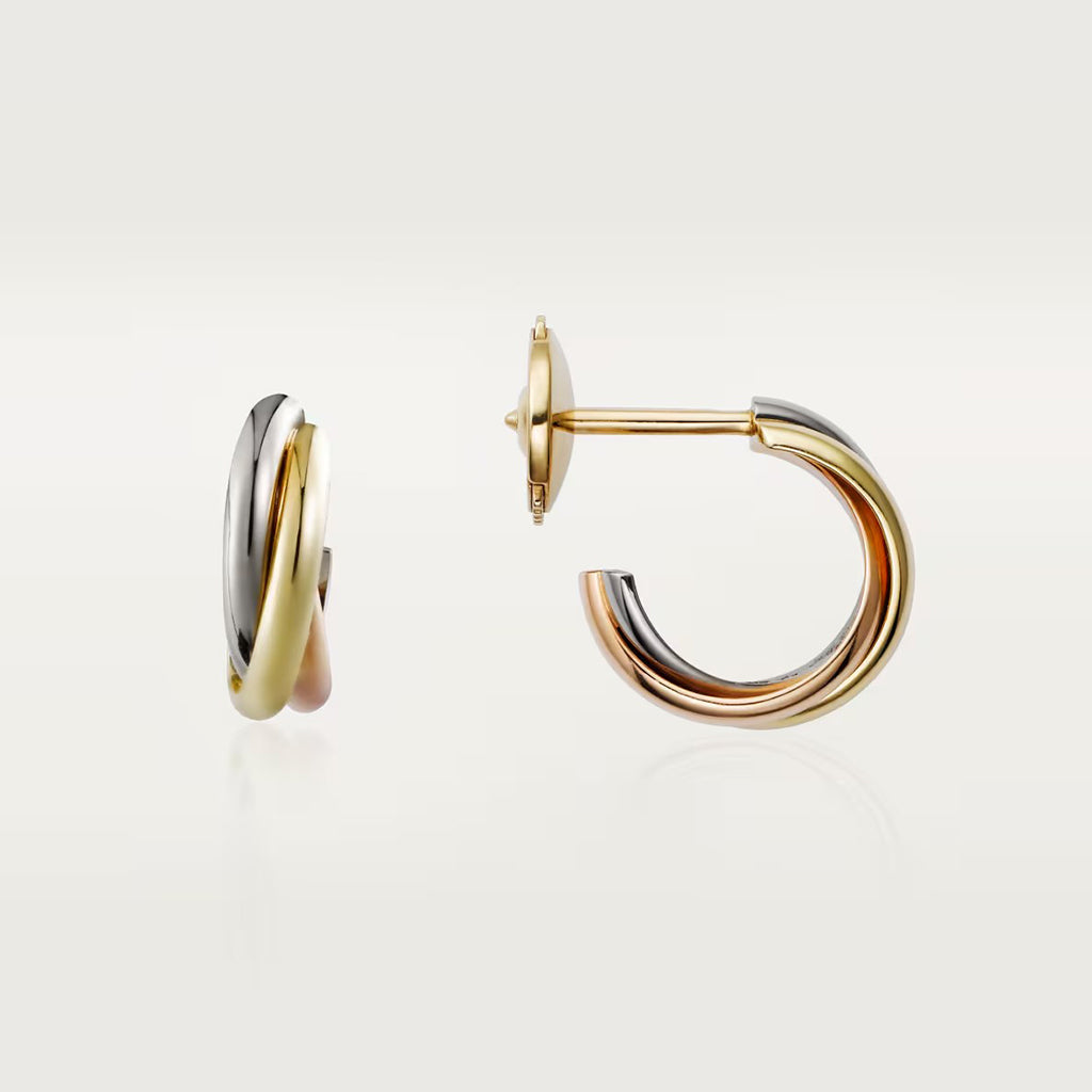 [Limara] TRINITY ON DIAMOND MINI EARRINGS