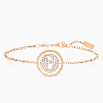 [Limara]LUCKY MOVE DIAMOND PAVED BRACELET