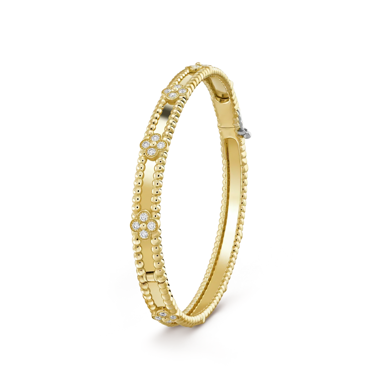 [Limara] CLOVER BRACELET 4MM DIAMONDS