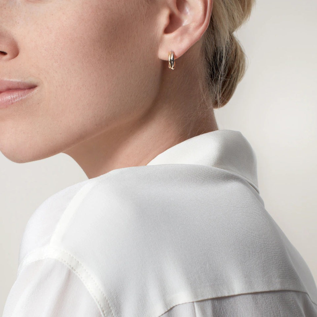 [Limara] TRINITY ON DIAMOND MINI EARRINGS