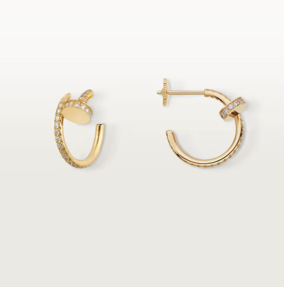 [Limara] JUSTE FULL DIAMOND SMALL EARRINGS