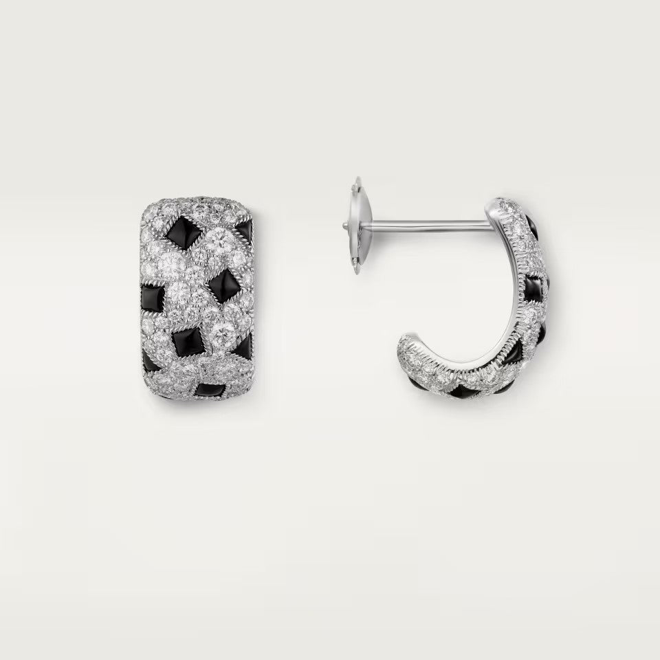 [Limara] PANTHERE MINI FULL DIAMOND EARRINGS