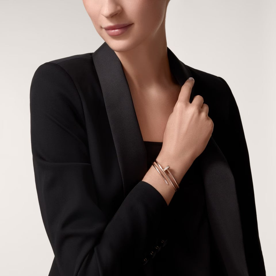 [Limara] JUSTE BRACELET 3.5MM DOUBLE ROW DIAMOND