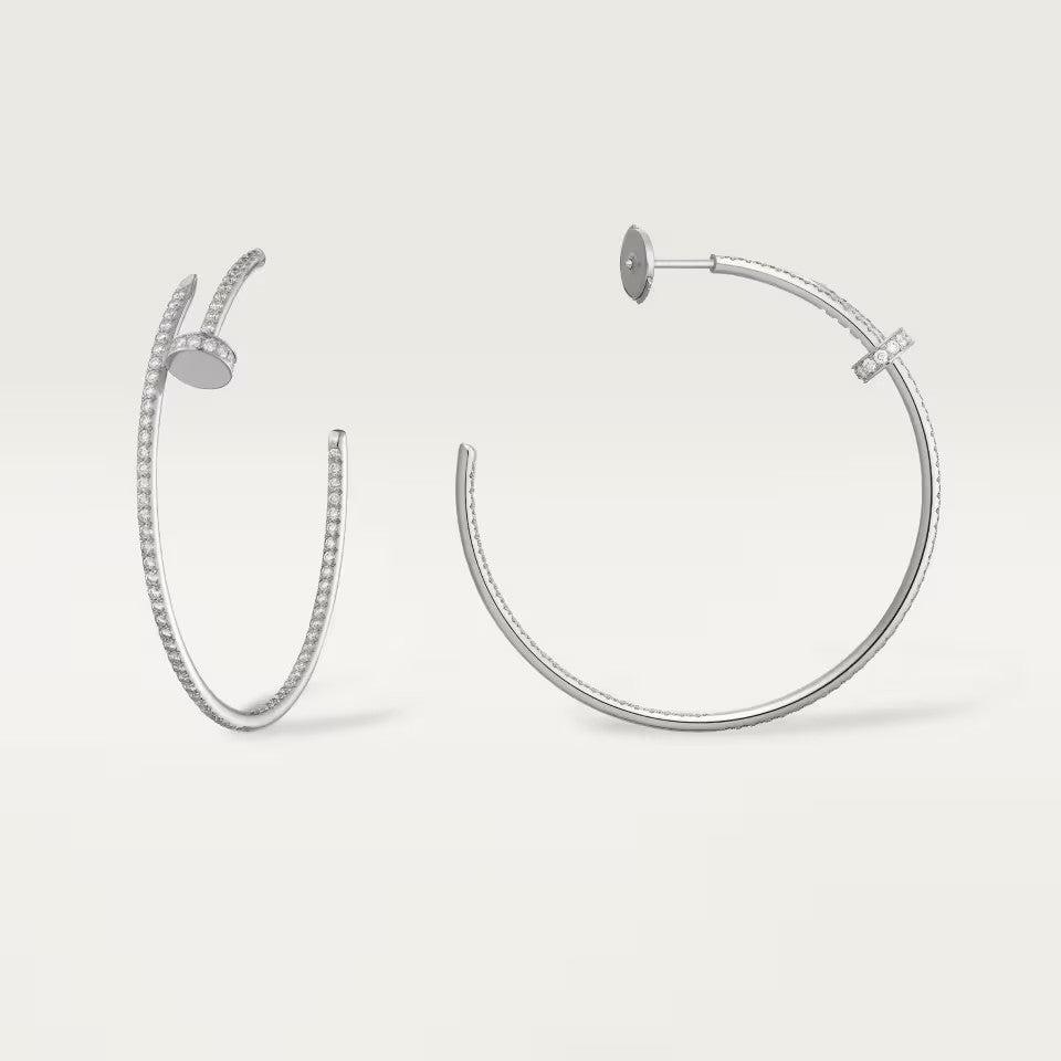 [Limara] JUSTE FULL DIAMOND LARGE EARRINGS