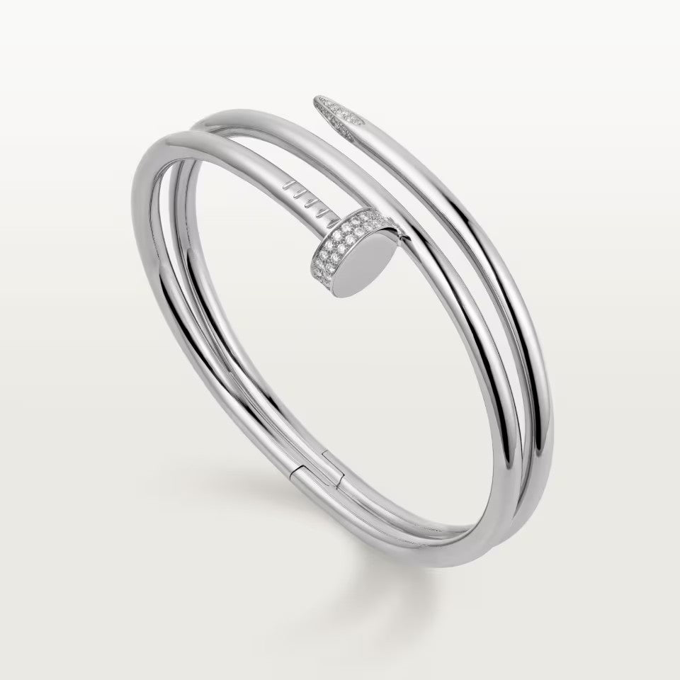 [Limara] JUSTE BRACELET 3.5MM DOUBLE ROW DIAMOND