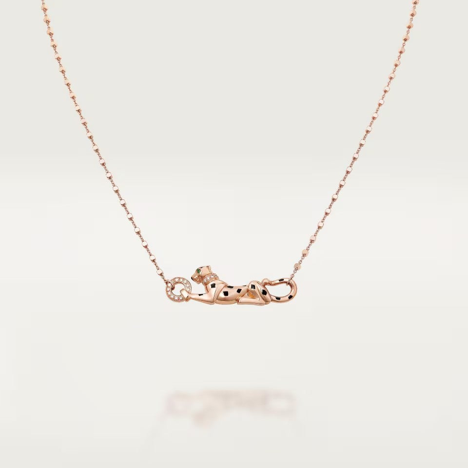 [Limara] PANTHERE FULL DIAMOND NECKLACE