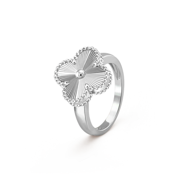 [Limara] CLOVER SILVER RING