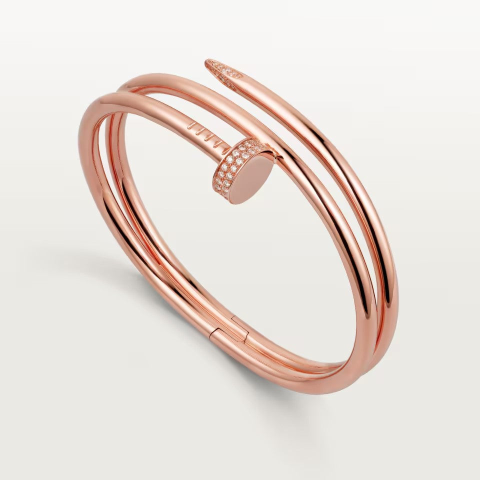 [Limara] JUSTE BRACELET 3.5MM DOUBLE ROW DIAMOND