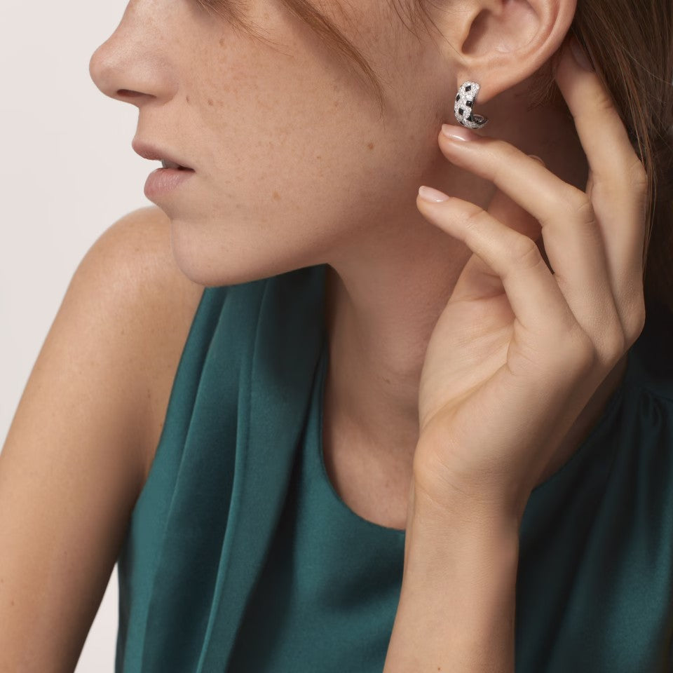 [Limara] PANTHERE MINI FULL DIAMOND EARRINGS