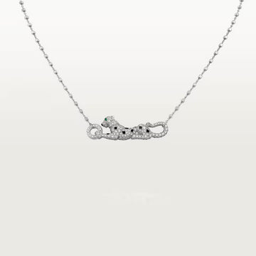 [Limara] PANTHERE PAVED DIAMOND NECKLACE