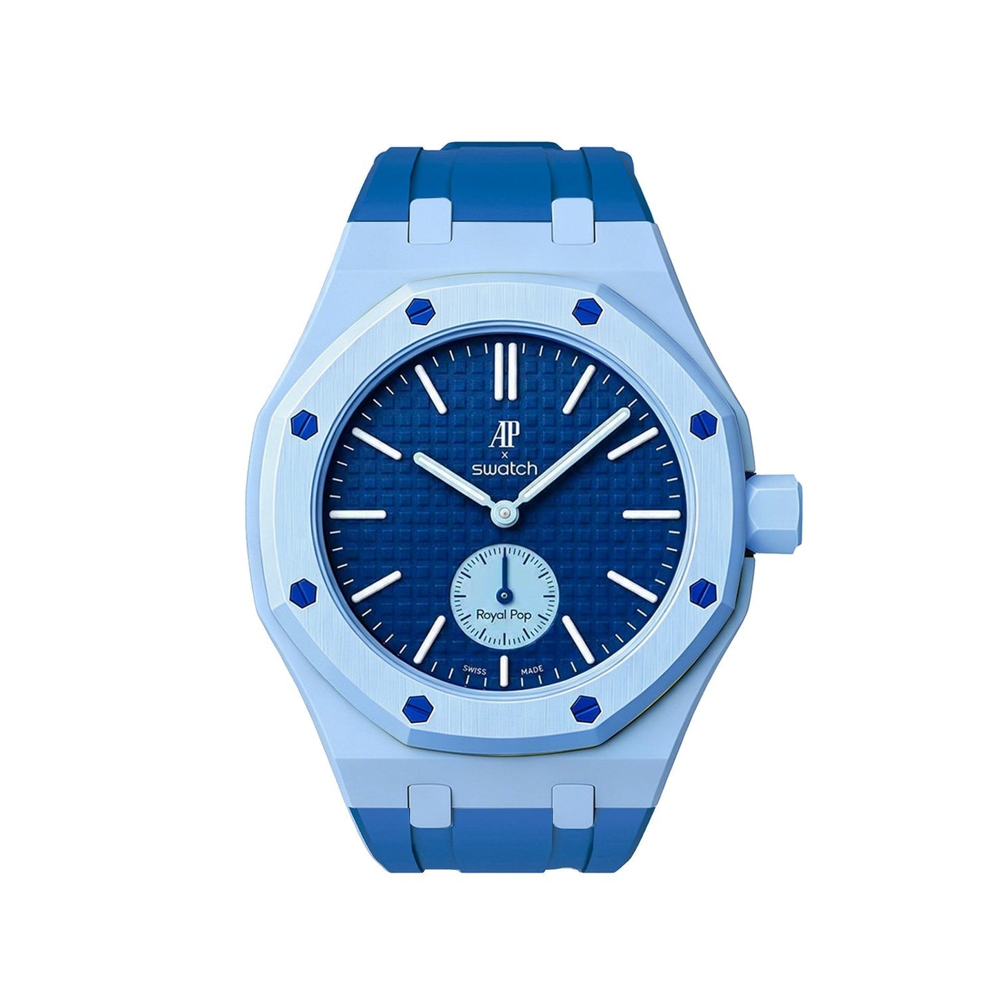 [Limara]Royal Oak Pop Exclusive Bioceramic Case & Silicone Strap Mix Color