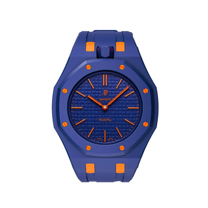 [Limara]Royal Oak Pop Exclusive Bioceramic Case & Silicone Strap Mix Color