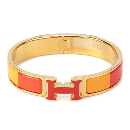 [Limara]H BRACELET ORANGE RAINBOW CERAMIC