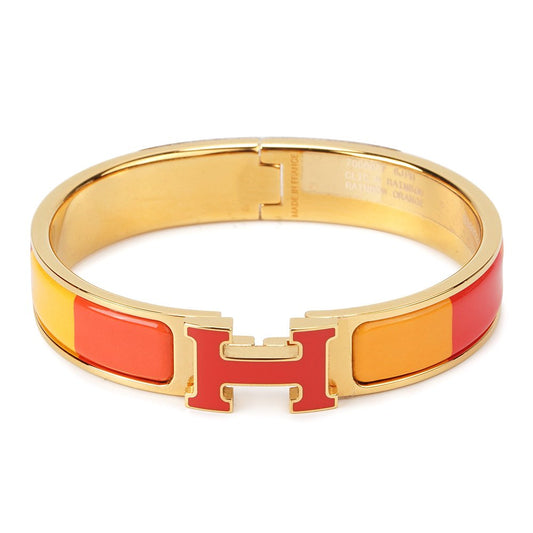 [Limara]H BRACELET ORANGE RAINBOW CERAMIC