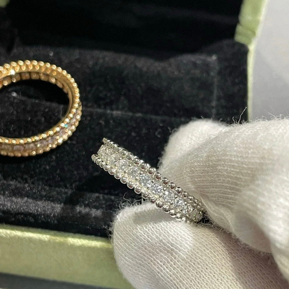 [Limara]PERLEE DIAMOND ROSE GOLD RING