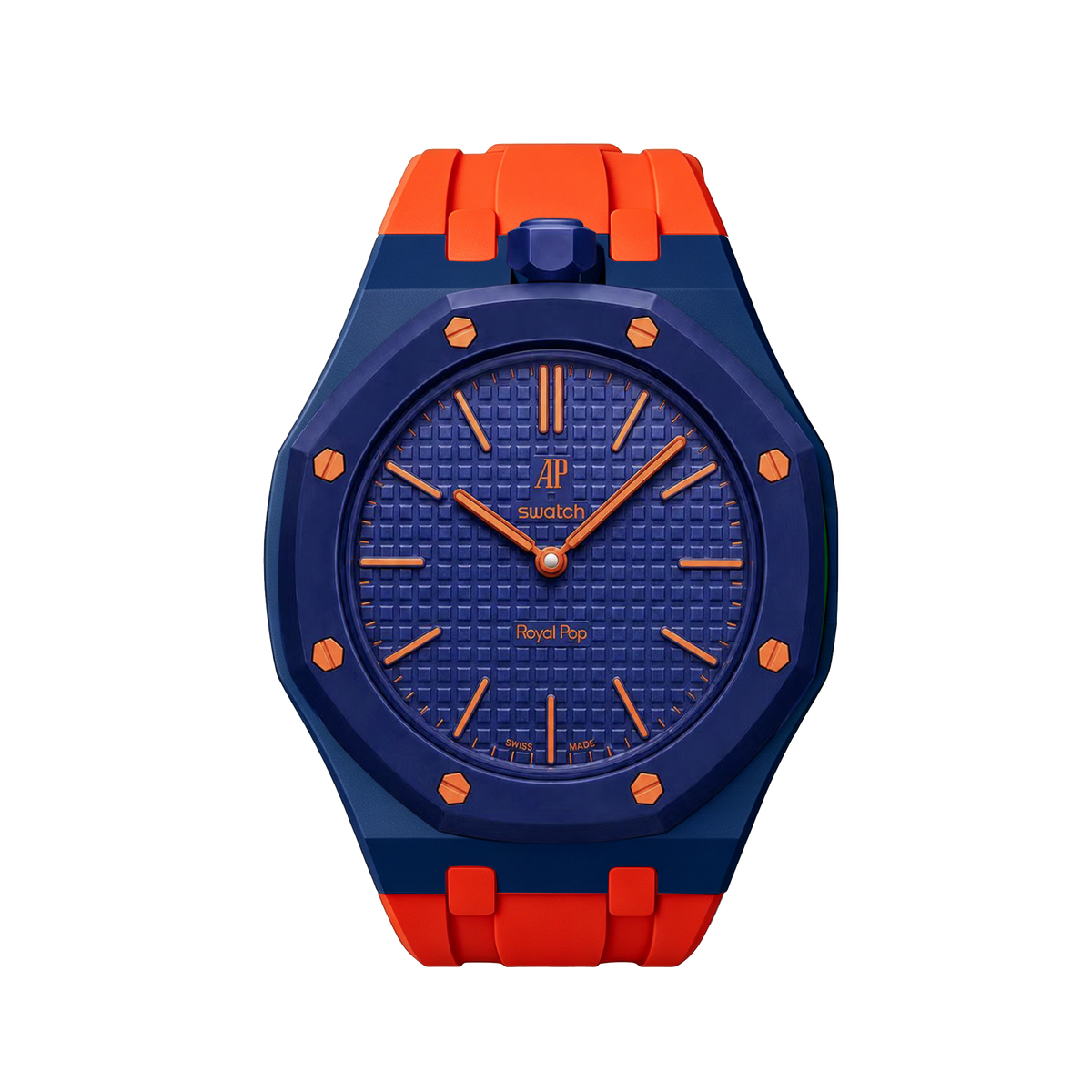 [Limara]Royal Oak Pop Exclusive Bioceramic Case & Silicone Strap Mix Color