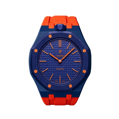 [Limara]Royal Oak Pop Exclusive Bioceramic Case & Silicone Strap Mix Color