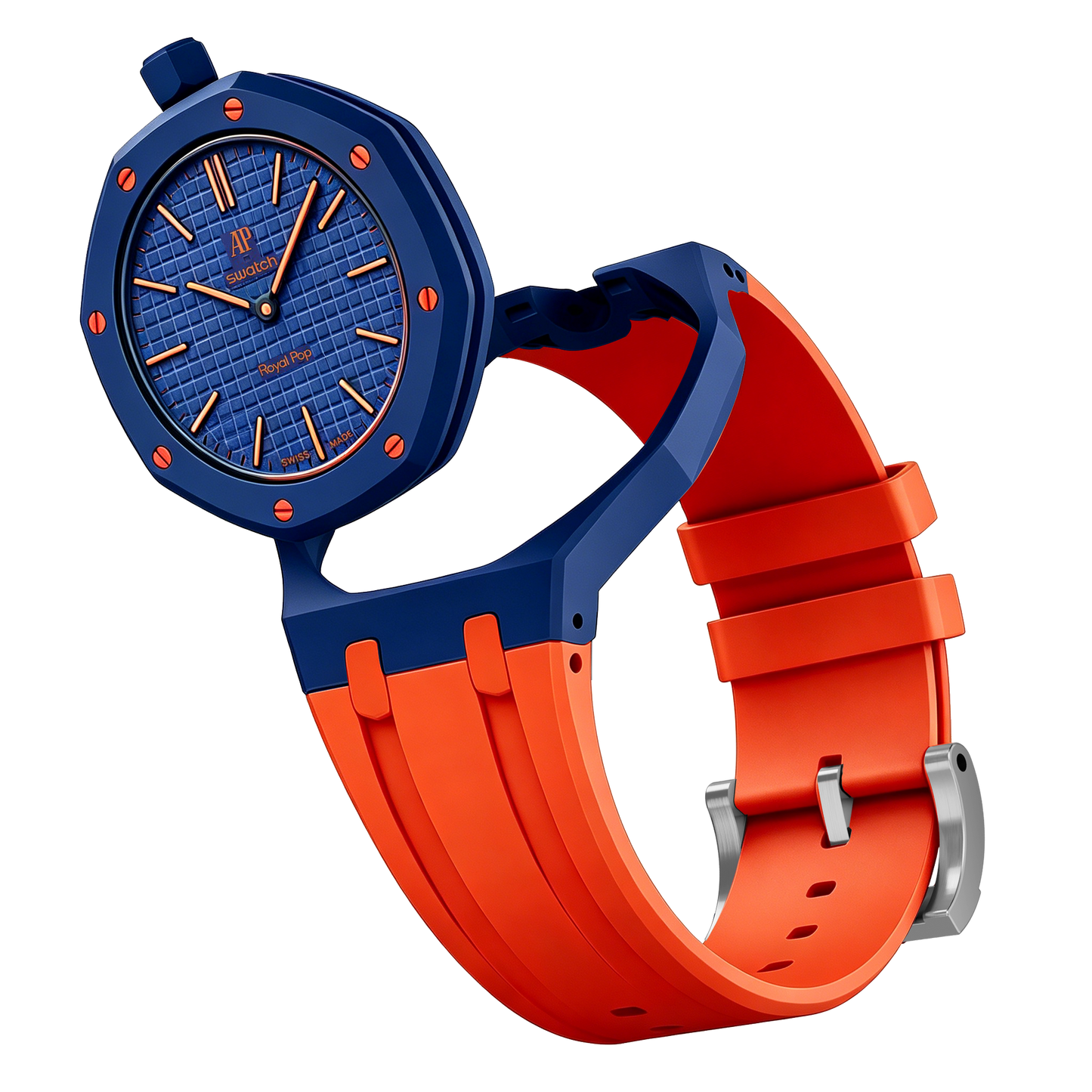 [Limara]Royal Oak Pop Exclusive Bioceramic Case & Silicone Strap Mix Color