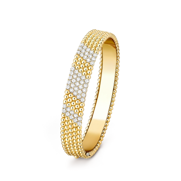 [Limara]   FIVE-ROW DIAMOND BRACELET