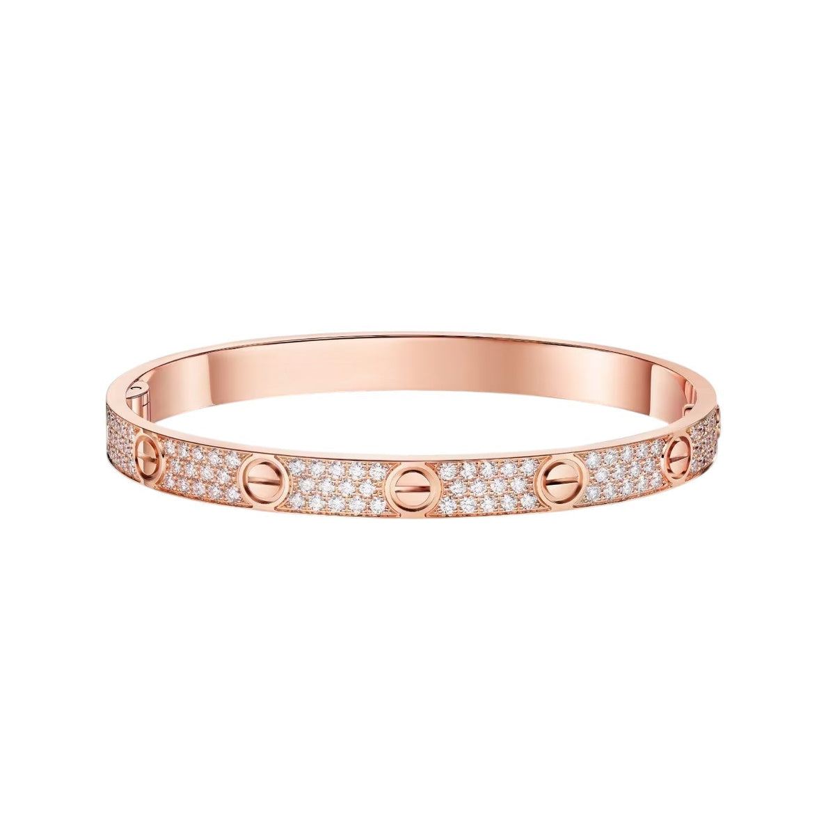 [Limara]CLASSIC 6.1MM LOVE BANGLE - FULL PAVÉ