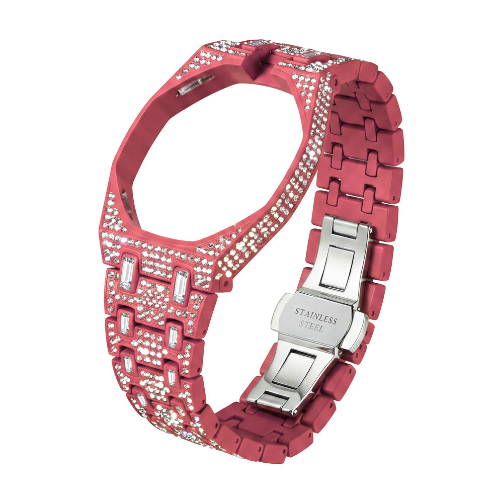 [Limara]Royal Oak Pop Exclusive Bioceramic Case & Bioceramic Strap Full Diamond