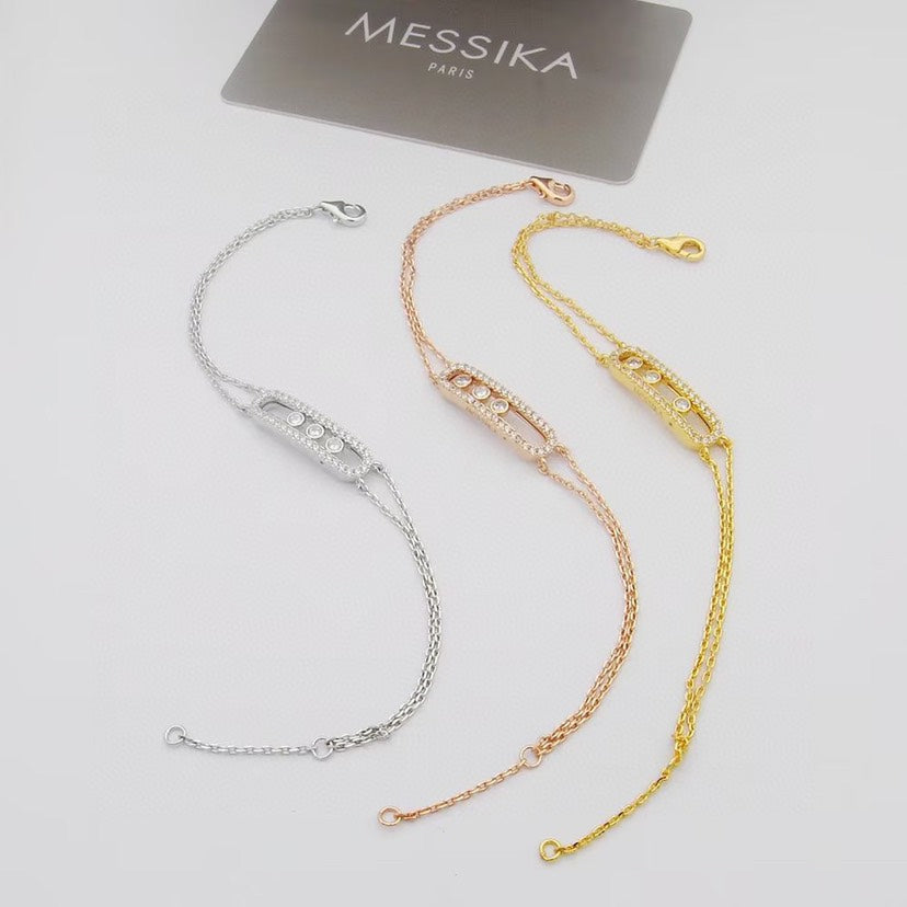 [Limara]MOVE CLASSIQUE PAVÉ DIAMOND BRACELET