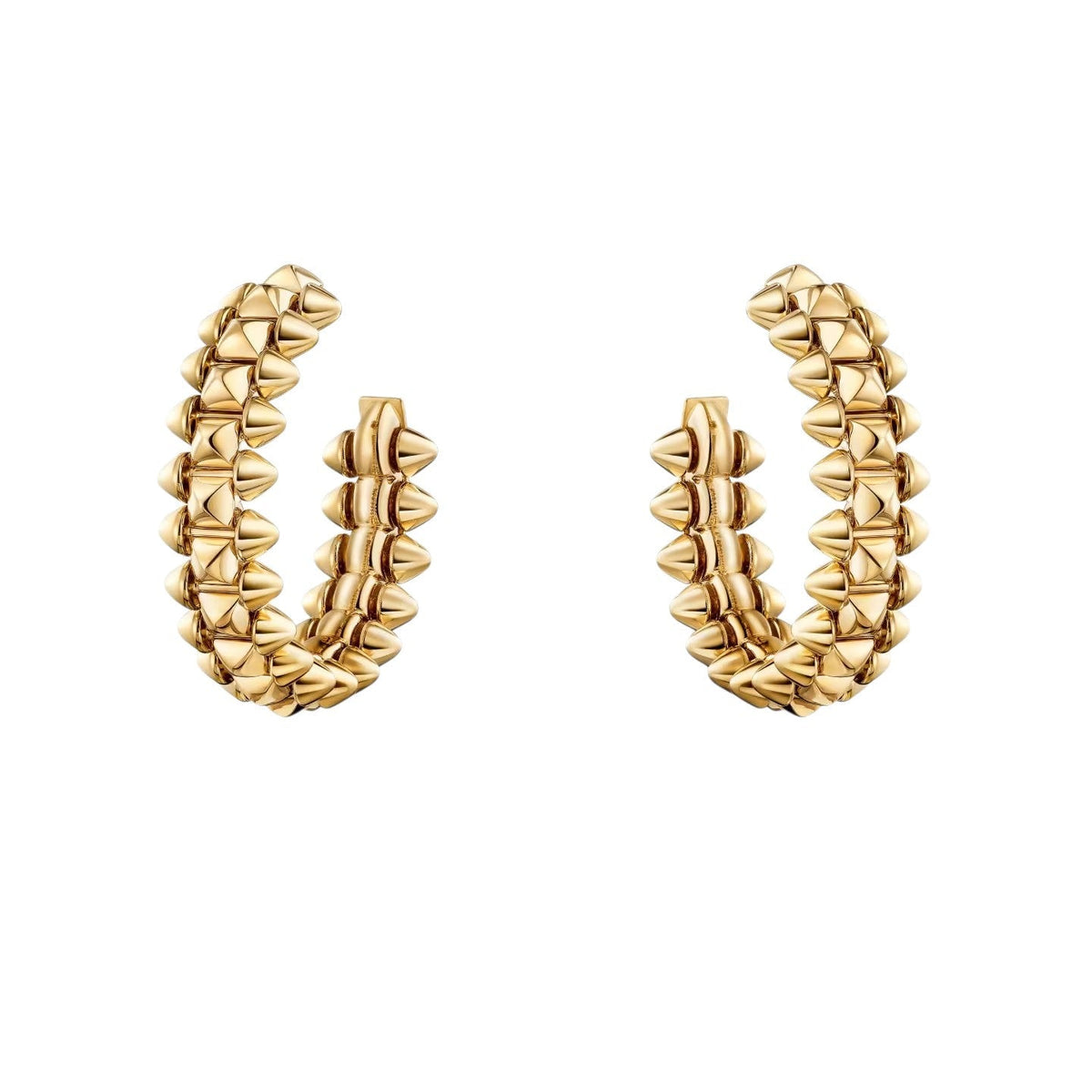 [Limara]CLASH DE 6.4MM HOOP SMALL MODEL EARRINGS
