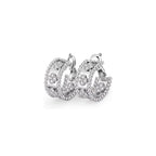 [Limara]KALEIDOSCOPE CLOVER HOOP EARRINGS