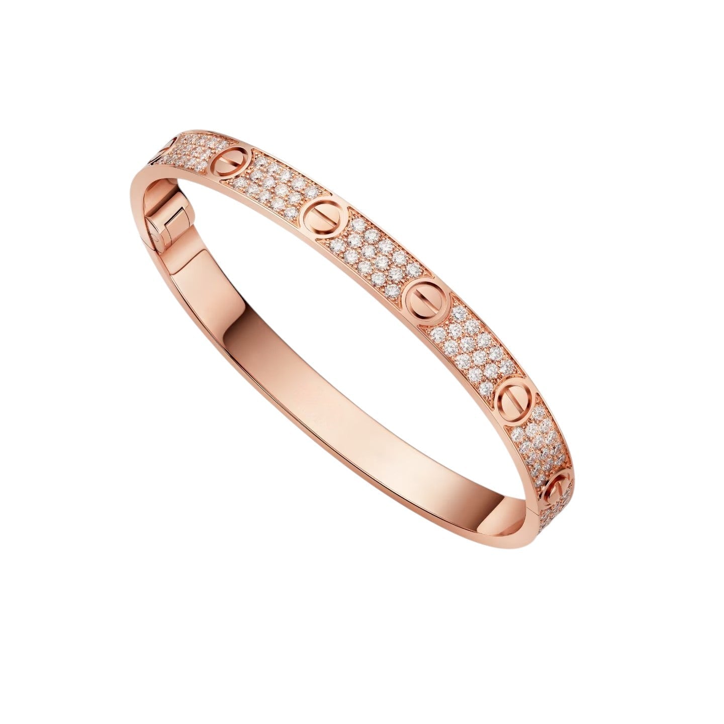 [Limara]CLASSIC 6.1MM LOVE BANGLE - FULL PAVÉ