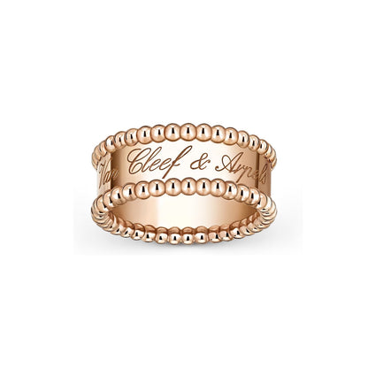 [Limara]SIGNATURE DUAL-BEADED BAND RING