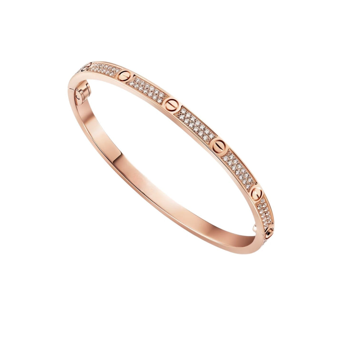 [Limara]CLASSIC 3.65MM LOVE FULL PAVE BANGLE
