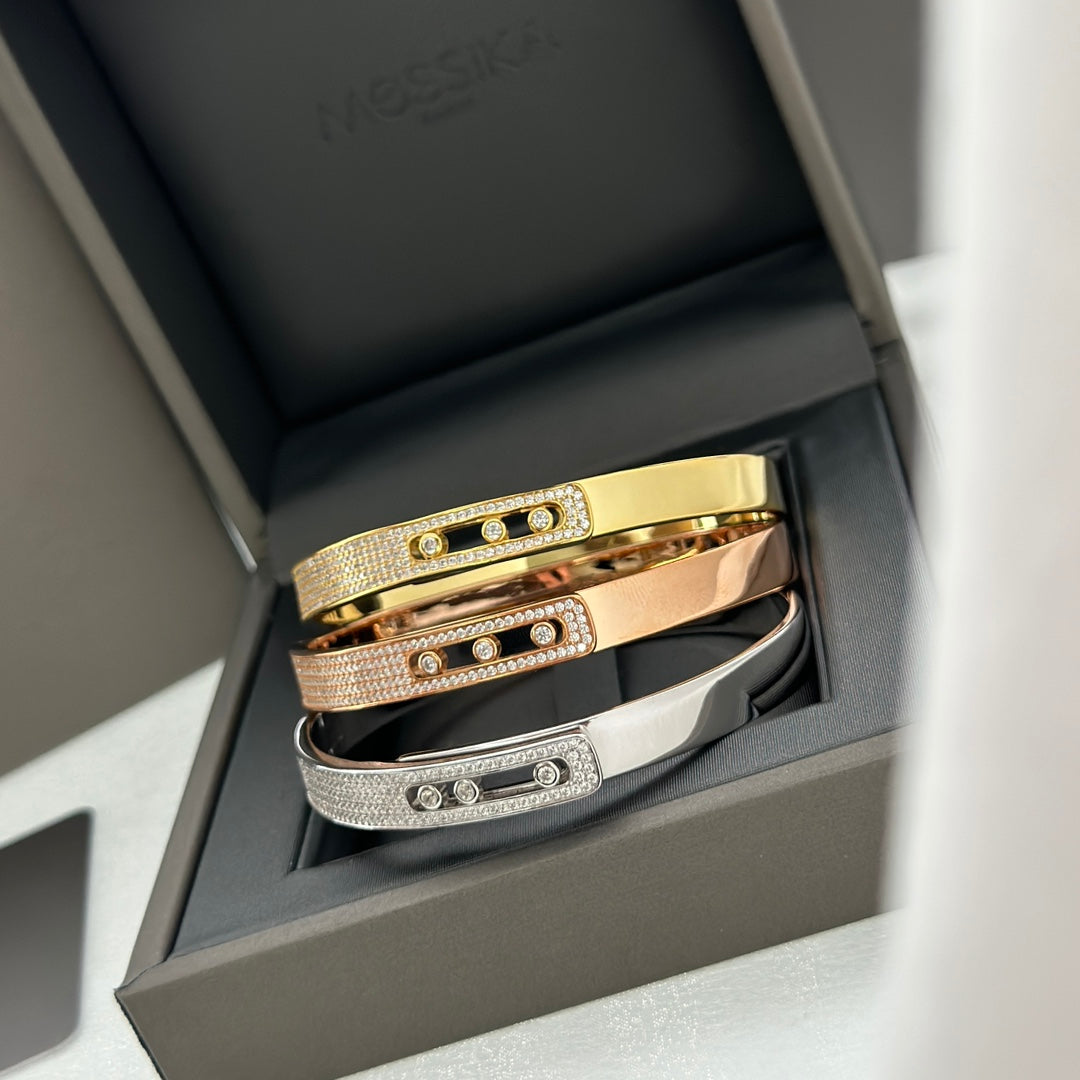[Limara]MOVE NOA PAVÉ DIAMOND BANGLE BRACELET