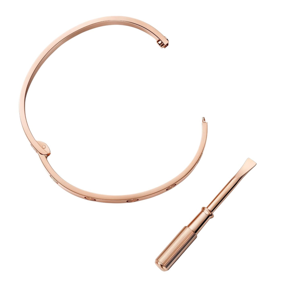 [Limara]CLASSIC 6.1MM LOVE SINGLE-SCREW CLOSURE BANGLE